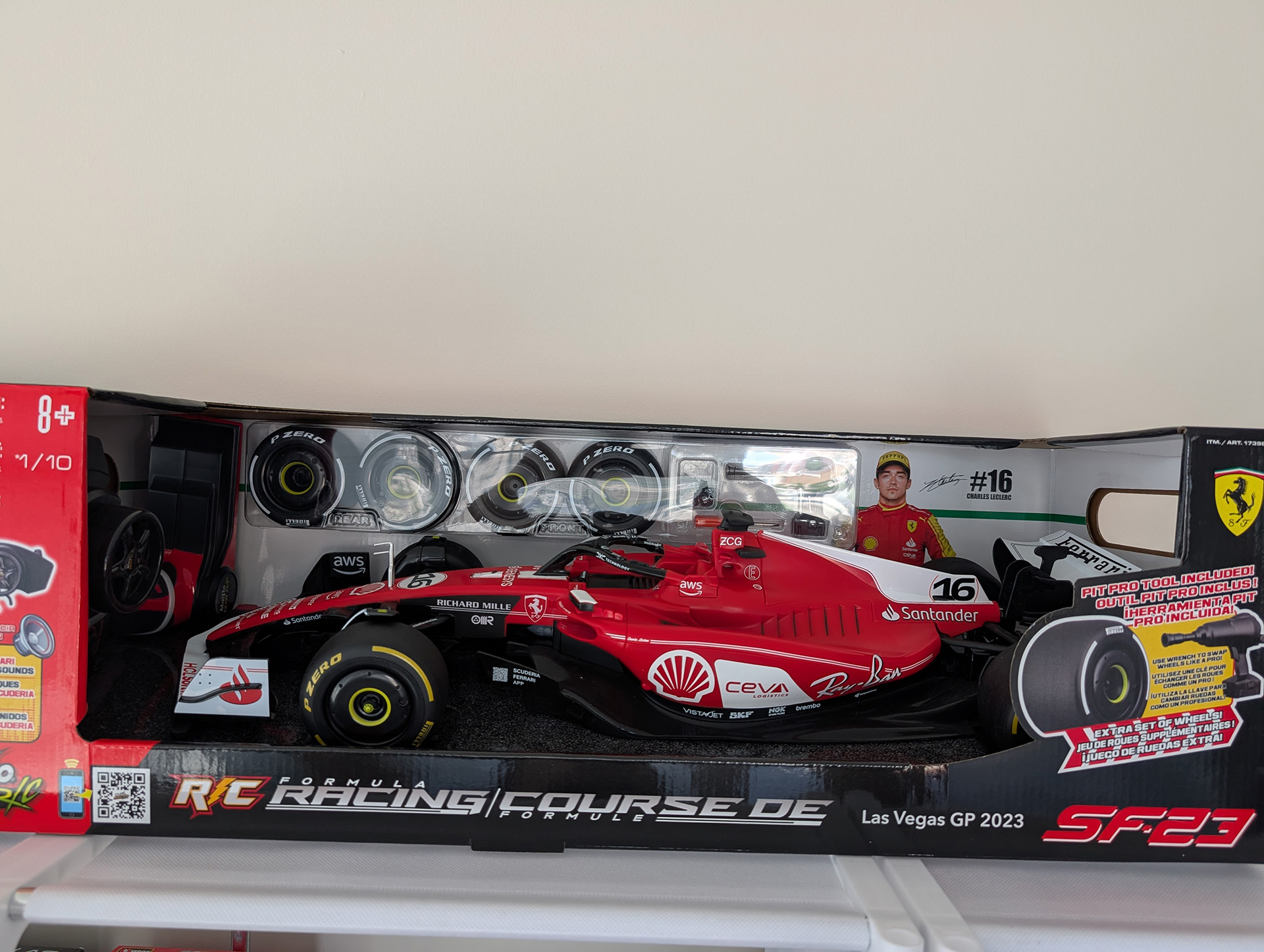 CHARLES LECLERC 2023 FERRARI SF23