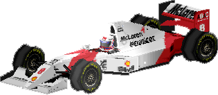 MARTIN BRUNDLE - MCLAREN