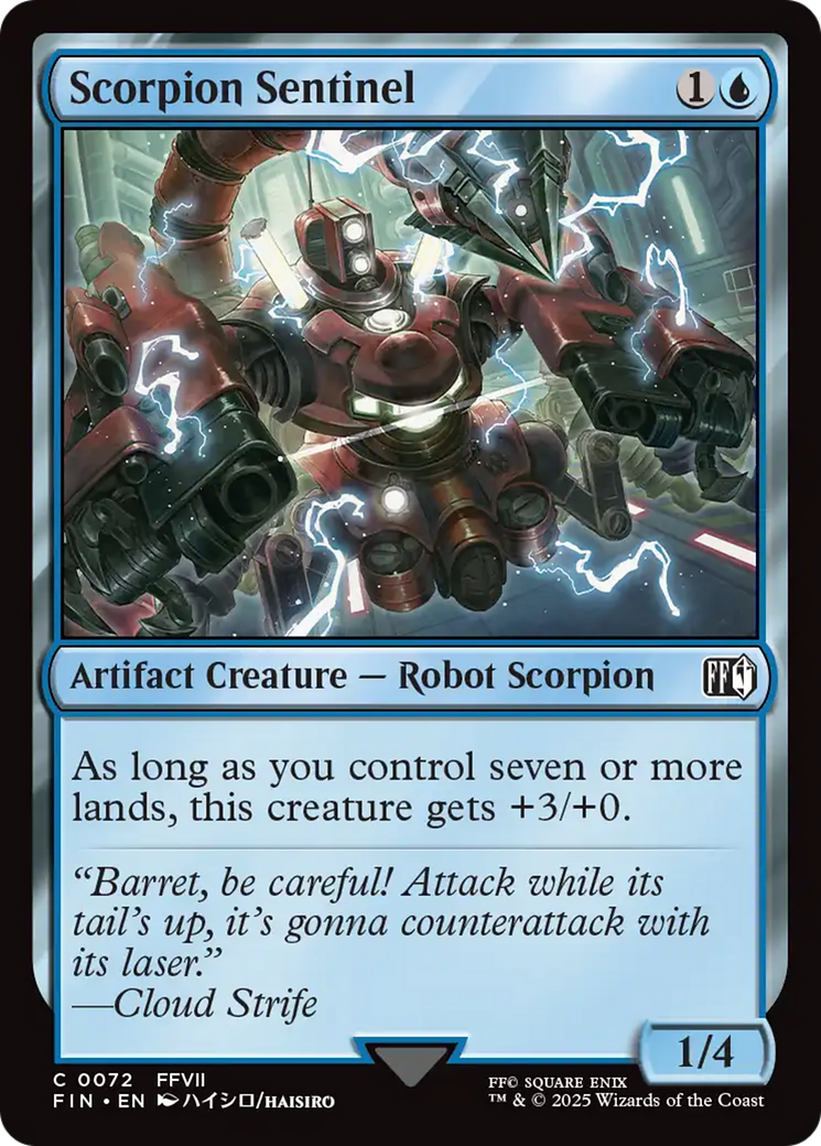 Scorpion Sentinel