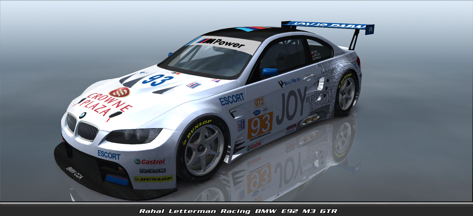Rahal Letterman Racing, Bmw E92 M3 Gtr #10093, Driven By Marty Uren