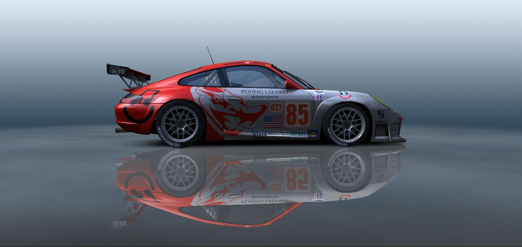 Flying Lizard Motorsport, Porsche 996 Gt3-rsr #7085, Driven By Bruno Said